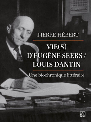 cover image of Vie(s) d'Eugène Seers / Louis Dantin